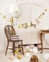 2,5 Meter Babyshower Banner med Tekst og Forskjellige Figurer - Oh Baby