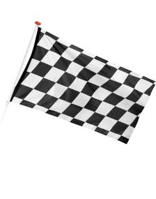 Stort Racing Flagg 90x150 cm