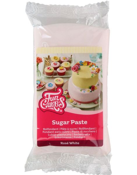 Funcakes Fondant - Rosé White / Roséhvit 250 gram