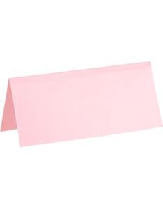 10 stk Lys Rosa Bordkort