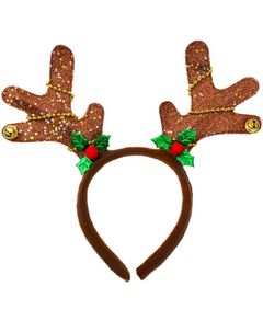 Brune Glitrende Rensdyrhorn