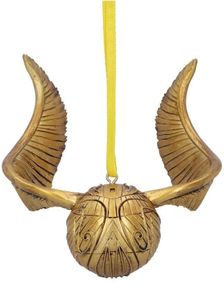 Hengende Harry Potter Golden Snitch Dekorasjon med Tråd 10,5 cm