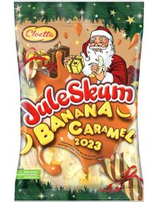 Juleskum med Banan og Karamellsmak 100 gram