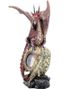 Eye of the Dragon - Rød Dragefigur med LED-Lys 21 cm