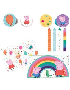 16 stk Forskjellige Peppa Pig Leker til Pinata / Godteposer