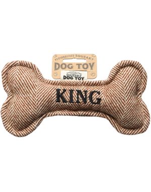 King - Leketøy for Hund med Lyd - 20 cm