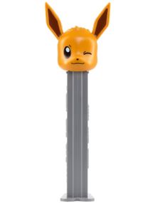 Grå Eevee Pez-Holder med 2 stk Pez Pakker