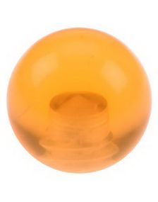 Orange Akrylkugle til 1,6 mm Stang