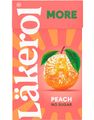 Läkerol More Peach No Sugar - Sukkerfri Pastiller Med Ferskensmag 30 Gram