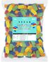 2 kg Candycrave Vegan Building Blocks - Stor Pose med Byggeklossformede Vingummibiter
