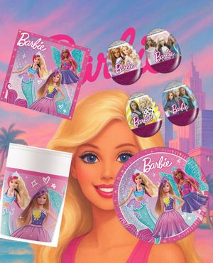 Barbie Festpakke 8 Personer