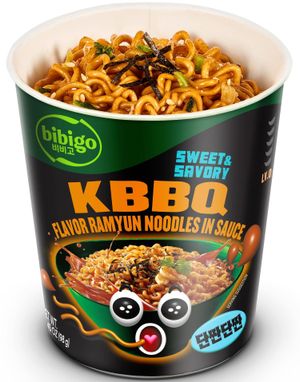 Sød Og Saltet K-BBQ Ramyun - Koreansk BBQ - BIBIGO 98 gram (Korea)