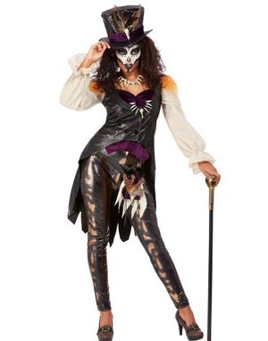 Deluxe Voodoo Witch - Kostume til Dame 7 Dele