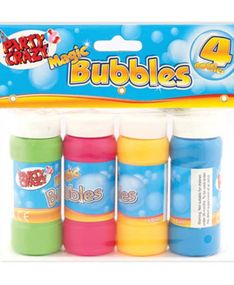 4 stk Magic Bubbles / Sæbebobler 