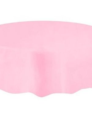 Lys Pink Rund Plastikdug 213 cm
