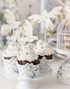 6 stk Cupcake / Muffinswrappers med Blomster og Duer
