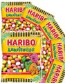 18 stk Poser Med Haribo Lakridsæg - Hel Æske 2,16 kg