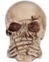 Hear No Evil, See No Evil - 3 stk Hodeskallefigurer 6,5 cm