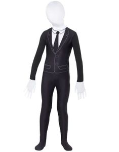 Slenderman Second Skin Kostume til Børn