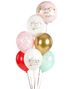 6 stk 30 cm Ballonger - Love You Mom Ballongbukett