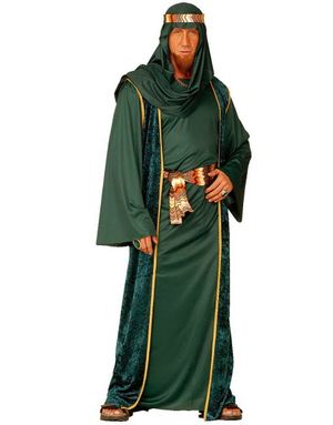 Araber Sheik Kostume - Grøn