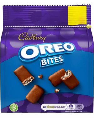 Cadbury Oreo Bites - Fylte Sjokoladebiter med Oreo og Vaniljekrem 95 gram