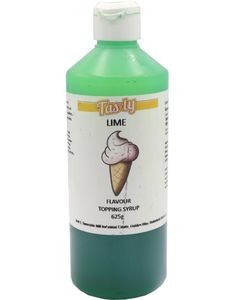 Tas-ty Lime Topping Sauce - Dessert Sirup/Saus med Limesmak 625 gram