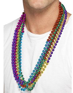 6 stk Rainbow Party Perlekæder