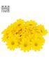 20 stk Gule Dekorationsblomster