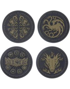 4 stk Forskjellige Lisensierte Game Of Thrones Metallbrikker
