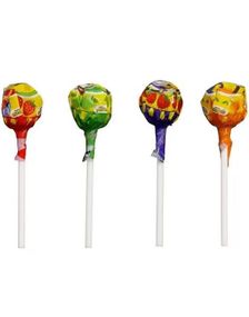 Minion Lollipops - Assorterte Kjærligheter på Pinne med Fruktsmak