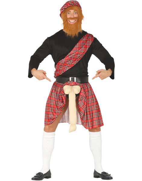 Flashing Skotte - Komplet Kostume