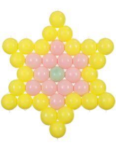 Stjerneform for Ballonger 63x68 cm