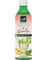 Tropical Aloe & Grøn Te 'Ice Tea Peach' Læskedrik 500 Ml