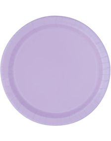 20 stk Lavendel Små Paptallerkener17 cm