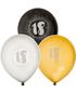 VÆLG BLANDT 7 TAL - 6 stk Balloner 30 cm