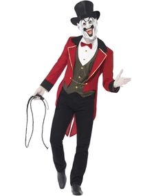 Sinister Ringmaster - Kostume til Mand med Maske og Hat