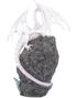Glacial Custodian - Is-drage og Geode Figur 22 cm