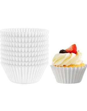 200 stk Mini Cupcake / Muffinsformer - 4 cm