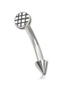 Hammer Spike - 1.2 x 8 mm Øjenbrynspiercing