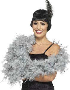 Deluxe Mørk Grå Fjerboa 180 cm