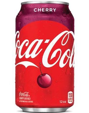 Coca Cola Cherry 355 ml - Hel Eske (USA Import)