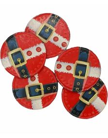 1 kg Santa's Belt Coins - Sjokolademynter med Nissemotiv