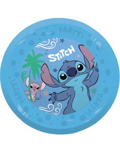 Gjenbrukbar Tallerken i Plast 21 cm - Stitch & Angel