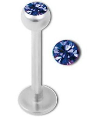 Labret med Blå Sten