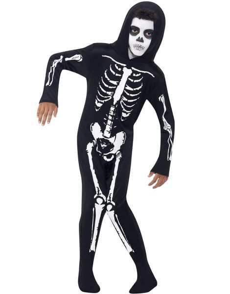 Skeletkostume til Børn