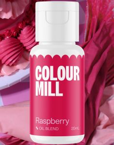 Colour Mill Raspberry Oliebaseret Madfarve - 20ml