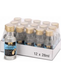 12 stk NATCO Coconut Flavouring Essence - Kokosessens - Hel Pakke 12x28 ml (India)