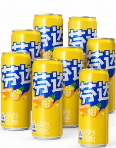 24 stk Fanta Pinapple - Helt Brett 24x330 ml (Kina)