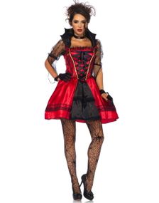 Gotisk Vampyrkostume til Kvinder